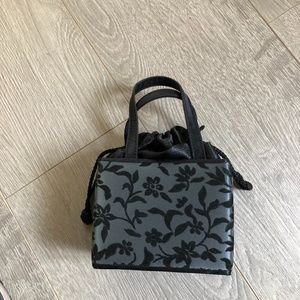 Mini Black Velvet Mini Bag